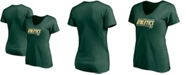 Fanatics Women's Green Oakland Athletics Mascot in Bounds V-Neck T-shirt